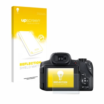 Front side of a product packaging with the brand logo upscreen. Next to it is the device Canon PowerShot SX70 HS shown with th