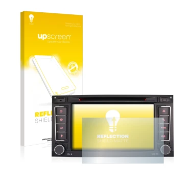Front side of a product packaging with the brand logo upscreen. Next to it is the device Erisin ES 7856T 7