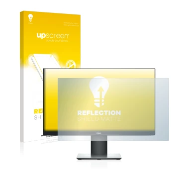 Front side of a product packaging with the brand logo upscreen. Next to it is the device Dell P2319H shown with the correspond