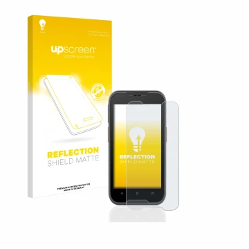 Front side of a product packaging with the brand logo upscreen. Next to it is the device Datalogic Memor 10 shown with the cor