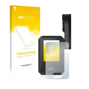 Front side of a product packaging with the brand logo upscreen. Next to it is the device Flyer Display D0 shown with the corre