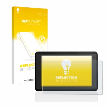 Front side of a product packaging with the brand logo upscreen. Next to it is the device Garmin Aera 660 shown with the corres