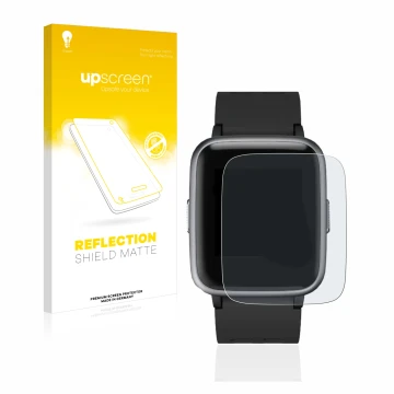 Front side of a product packaging with the brand logo upscreen. Next to it is the device Letsfit Fitness Tracker 1.3