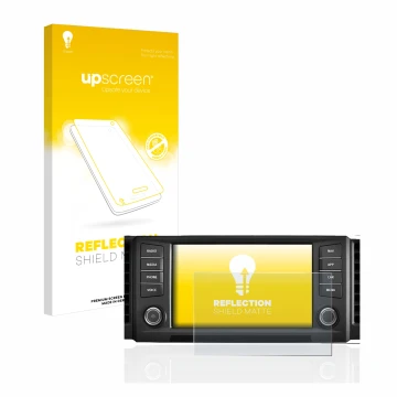 Front side of a product packaging with the brand logo upscreen. Next to it is the device Seat Leon 5F 2018 Media System Plus 2