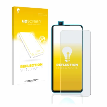 Front side of a product packaging with the brand logo upscreen. Next to it is the device Xiaomi Poco F2 Pro shown with the cor