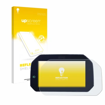 Front side of a product packaging with the brand logo upscreen. Next to it is the device BMW S 1000 XR 2020 Connectivity TFT 6