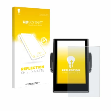 Front side of a product packaging with the brand logo upscreen. Next to it is the device Bafang DP C18 shown with the correspo