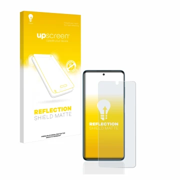 Front side of a product packaging with the brand logo upscreen. Next to it is the device Xiaomi Poco X3 NFC shown with the cor