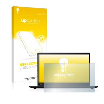 Front side of a product packaging with the brand logo upscreen. Next to it is the device Lenovo ThinkPad X1 Carbon (8th. Gen.)