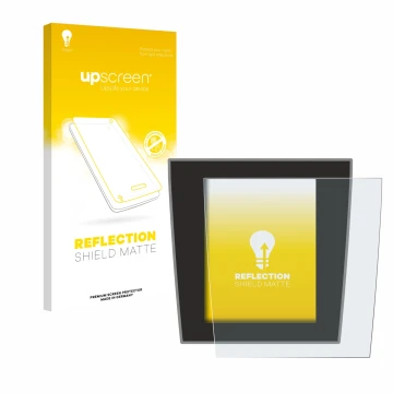 Front side of a product packaging with the brand logo upscreen. Next to it is the device Porsche Taycan 2021 Infotainment Syst