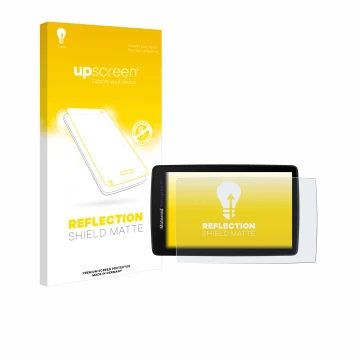 Front side of a product packaging with the brand logo upscreen. Next to it is the device BMW Navigator VI shown with the corre