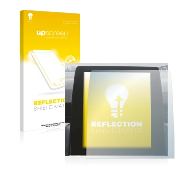 Front side of a product packaging with the brand logo upscreen. Next to it is the device Renault Zoe 2020 Easy Link 9.3