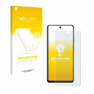 Front side of a product packaging with the brand logo upscreen. Next to it is the device Samsung Galaxy A52s 5G shown with the