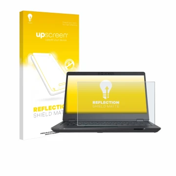 Front side of a product packaging with the brand logo upscreen. Next to it is the device Fujitsu Lifebook U7311 shown with the