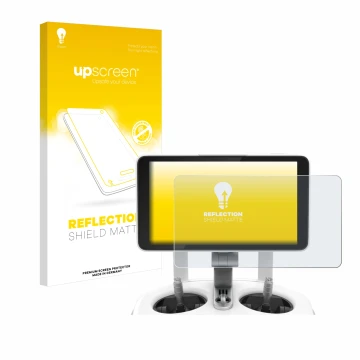 Front side of a product packaging with the brand logo upscreen. Next to it is the device DJI Phantom 4 Pro+/Adv+ 5.5