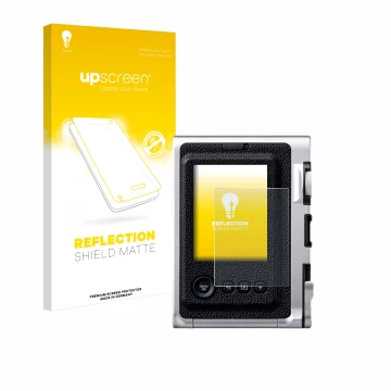 Front side of a product packaging with the brand logo upscreen. Next to it is the device Fujifilm Instax Mini Evo shown with t