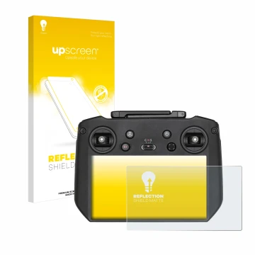 Front side of a product packaging with the brand logo upscreen. Next to it is the device DJI RC Pro shown with the correspondi