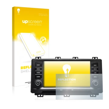 Front side of a product packaging with the brand logo upscreen. Next to it is the device Seat Ateca 2017 shown with the corres