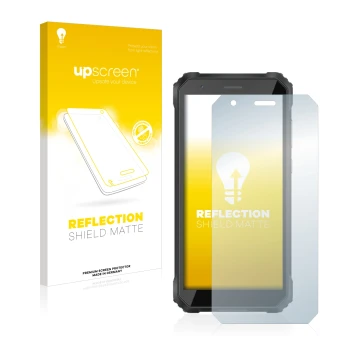 Front side of a product packaging with the brand logo upscreen. Next to it is the device Blackview Oscal S60 Pro shown with th