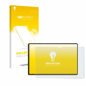 Front side of a product packaging with the brand logo upscreen. Next to it is the device Samsung Galaxy Tab S8 Ultra WiFi show