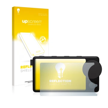 Front side of a product packaging with the brand logo upscreen. Next to it is the device Spotify Car Thing shown with the corr