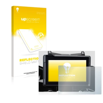 Front side of a product packaging with the brand logo upscreen. Next to it is the device KTM 1290 Super Duke GT 2022 TFT 7