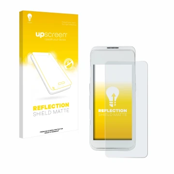 Front side of a product packaging with the brand logo upscreen. Next to it is the device Pax A920 Pro shown with the correspon