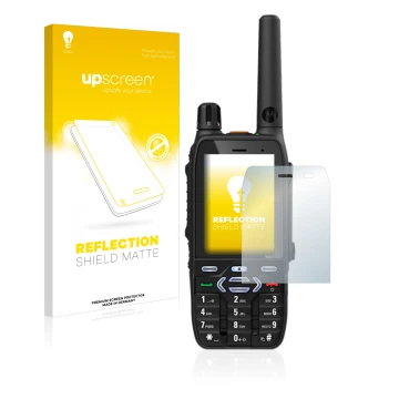Front side of a product packaging with the brand logo upscreen. Next to it is the device Motorola MXP600 shown with the corres