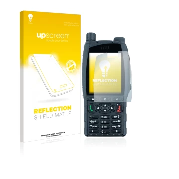 Front side of a product packaging with the brand logo upscreen. Next to it is the device Sepura SC21 shown with the correspond