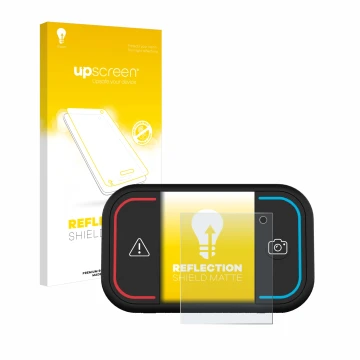 Front side of a product packaging with the brand logo upscreen. Next to it is the device Saphe Drive Mini shown with the corre