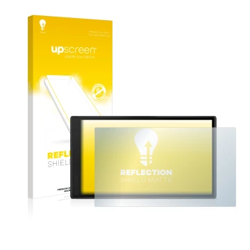 Front side of a product packaging with the brand logo upscreen. Next to it is the device Garmin DriveSmart 66 shown with the c