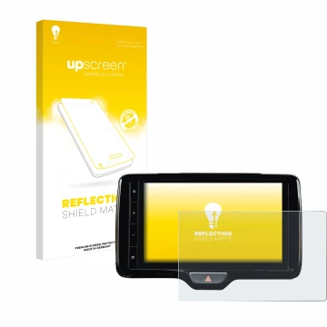 Front side of a product packaging with the brand logo upscreen. Next to it is the device Toyota Yaris Cross 2021 Smart Connect