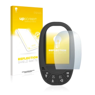 Front side of a product packaging with the brand logo upscreen. Next to it is the device Flymaster GPS LS shown with the corre