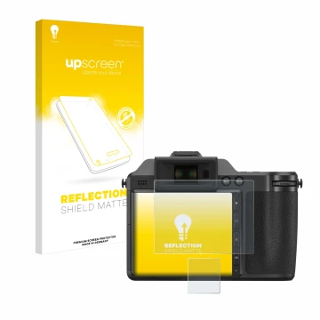 Front side of a product packaging with the brand logo upscreen. Next to it is the device Fujifilm X-H2 shown with the correspo