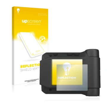 Front side of a product packaging with the brand logo upscreen. Next to it is the device Swissphone s.Quad X35 shown with the 