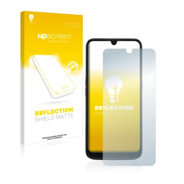 Front side of a product packaging with the brand logo upscreen. Next to it is the device Doro 8100 PLUS shown with the corresp