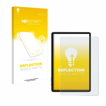 Front side of a product packaging with the brand logo upscreen. Next to it is the device Blackview Tab 7 WiFi shown with the c