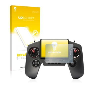 Front side of a product packaging with the brand logo upscreen. Next to it is the device FrSky Twin Lite shown with the corres