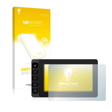 Front side of a product packaging with the brand logo upscreen. Next to it is the device SmallHD Ultra 5 shown with the corres
