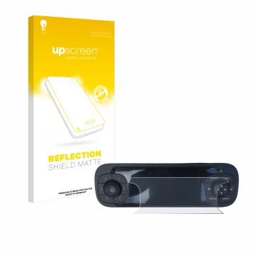 Front side of a product packaging with the brand logo upscreen. Next to it is the device Fiat Panda 2019 shown with the corres