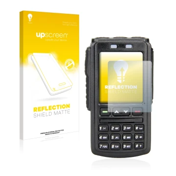 Front side of a product packaging with the brand logo upscreen. Next to it is the device AnyTone BT-01 shown with the correspo