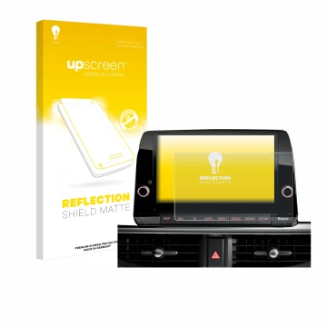 Front side of a product packaging with the brand logo upscreen. Next to it is the device Kia Picanto 2022 8