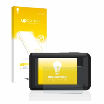Front side of a product packaging with the brand logo upscreen. Next to it is the device Hikmicro Pocket 2 shown with the corr