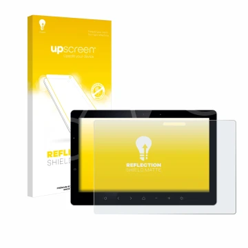 Front side of a product packaging with the brand logo upscreen. Next to it is the device Bewatec .Tablet SF 13