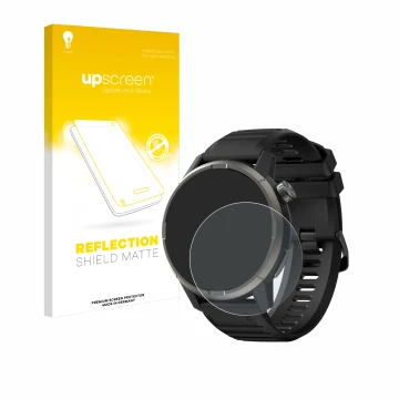 Front side of a product packaging with the brand logo upscreen. Next to it is the device Kiprun GPS 900 by Coros shown with th