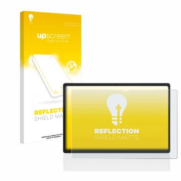 Front side of a product packaging with the brand logo upscreen. Next to it is the device Jumper EZpad M11 shown with the corre