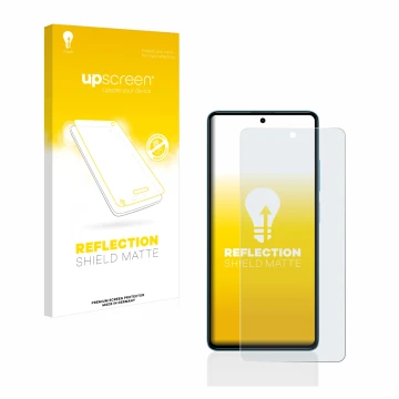 Front side of a product packaging with the brand logo upscreen. Next to it is the device Xiaomi Poco F5 shown with the corresp