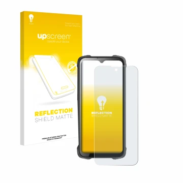 Front side of a product packaging with the brand logo upscreen. Next to it is the device Cubot King Kong 9 shown with the corr