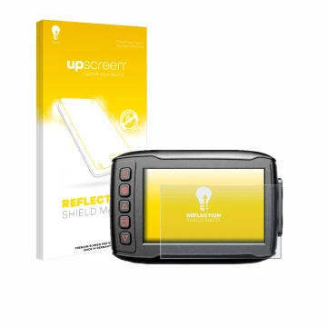 Front side of a product packaging with the brand logo upscreen. Next to it is the device Blueskysea DV999 shown with the corre