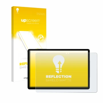 Front side of a product packaging with the brand logo upscreen. Next to it is the device Samsung Galaxy Tab S9 5G shown with t